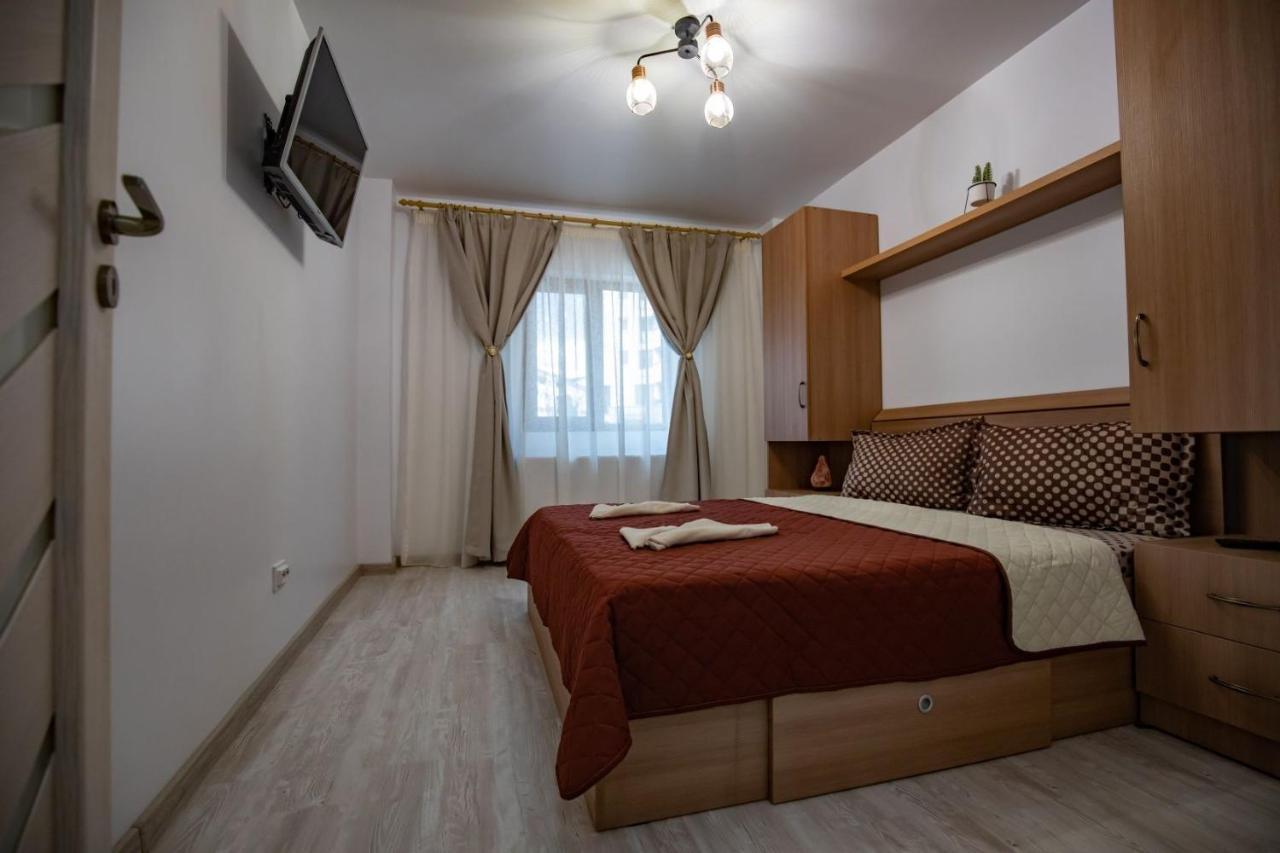 Apartament Natalia Tîrgu Ocna Esterno foto